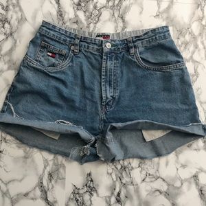 Vintage Tommy Hilfiger High Waisted Shorts